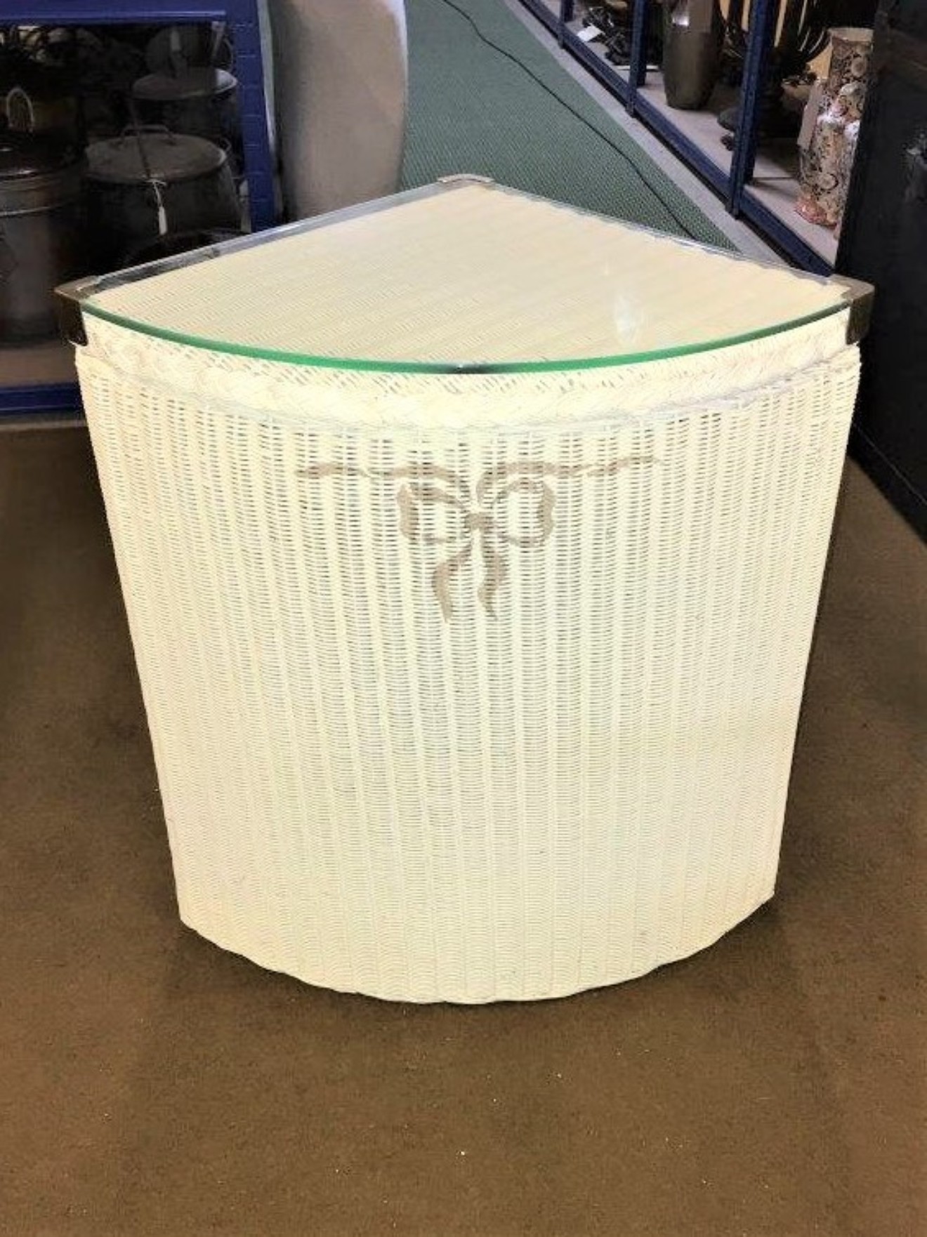 Lloyd Loom Lusty Corner Linen Basket