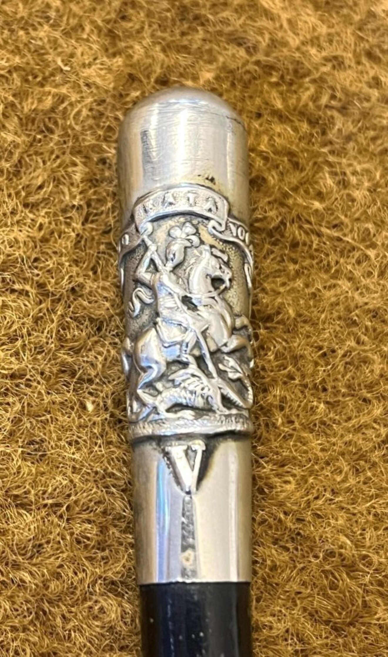 Vintage Royal Northumberland Fusiliers Swagger Stick