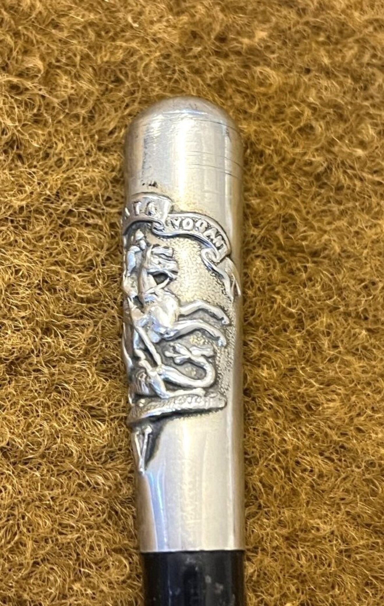 Vintage Royal Northumberland Fusiliers Swagger Stick