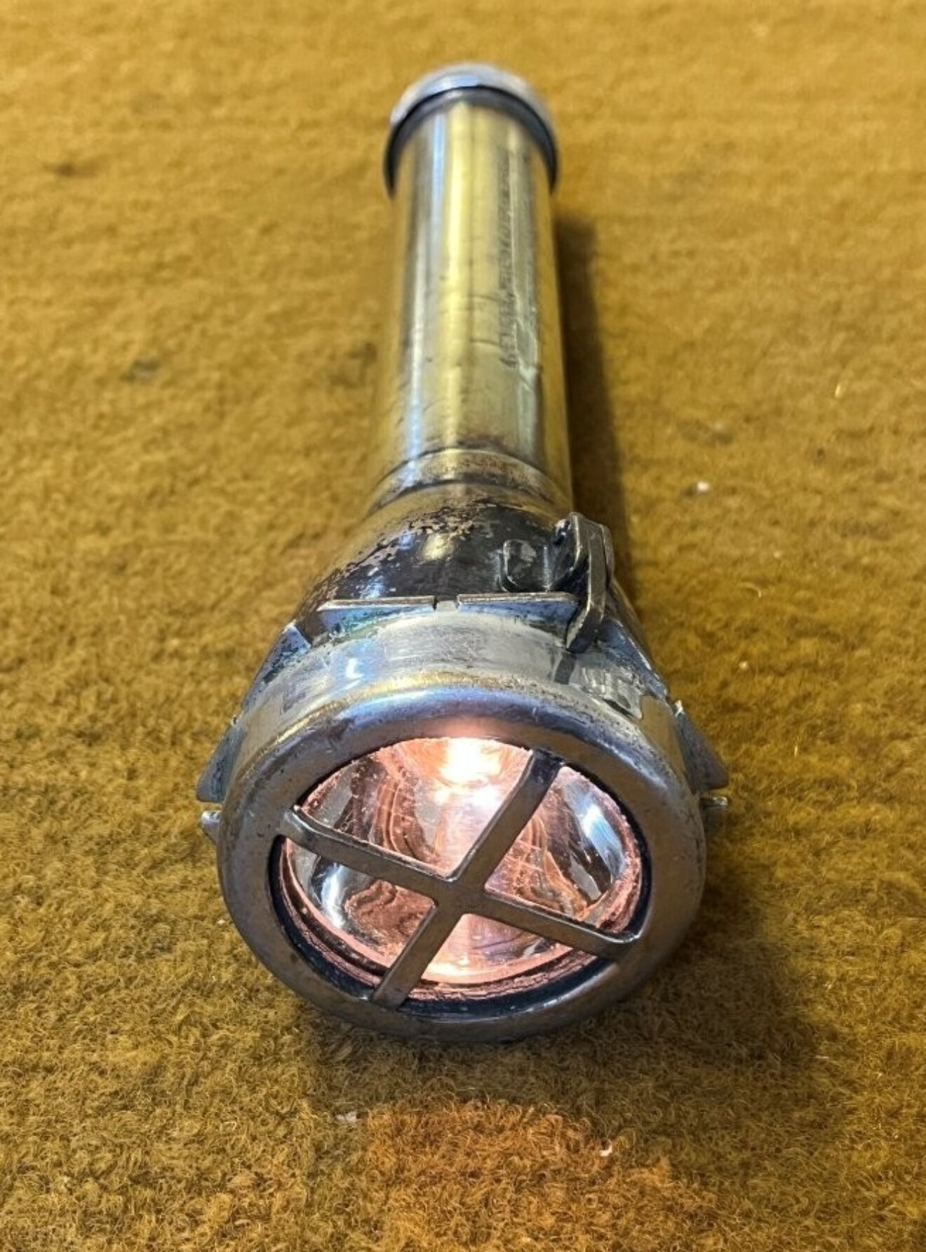 Vintage CEAG Miner's Safety Torch Approved by Mines Dept, Home Office & B.C.T.