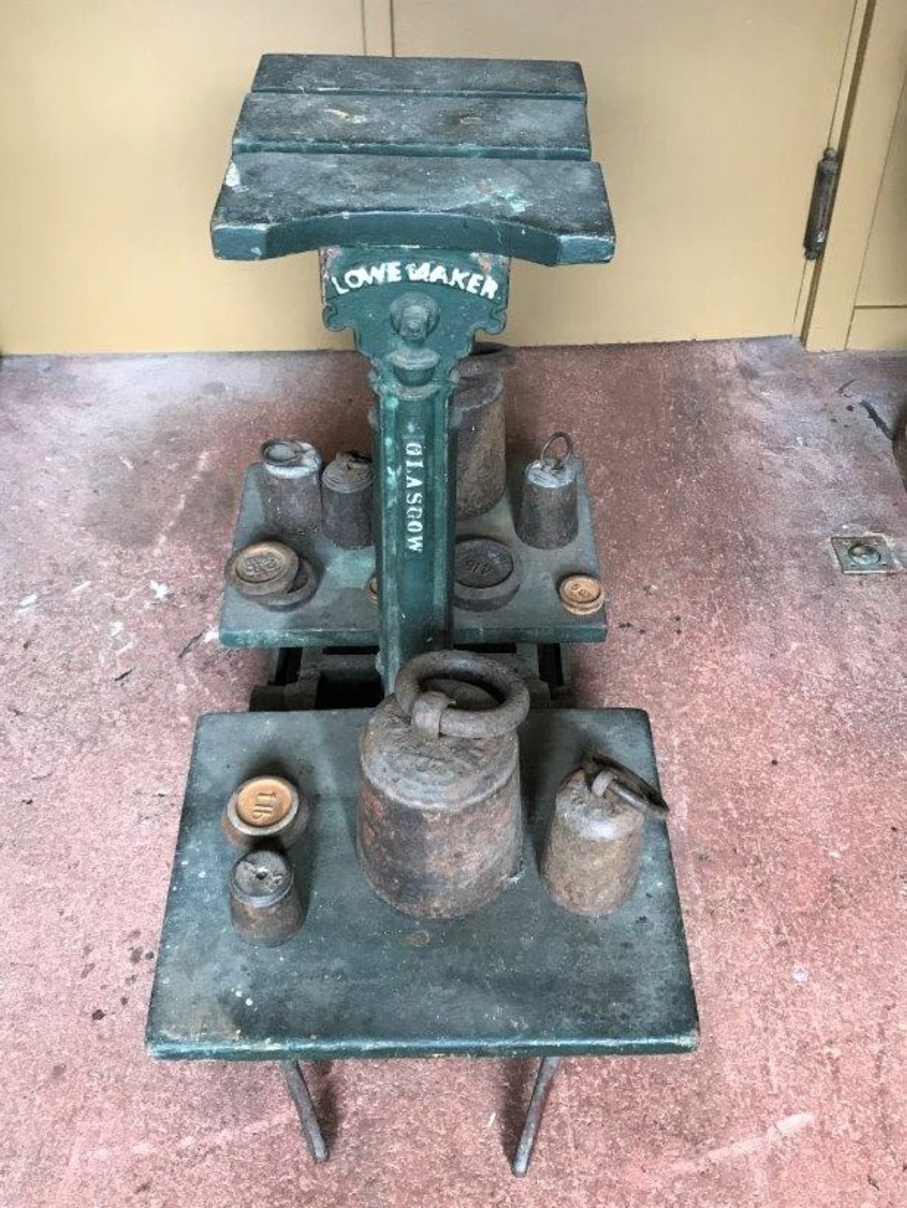 4 Cwt Potato Scales Lowe Maker Glasgow
