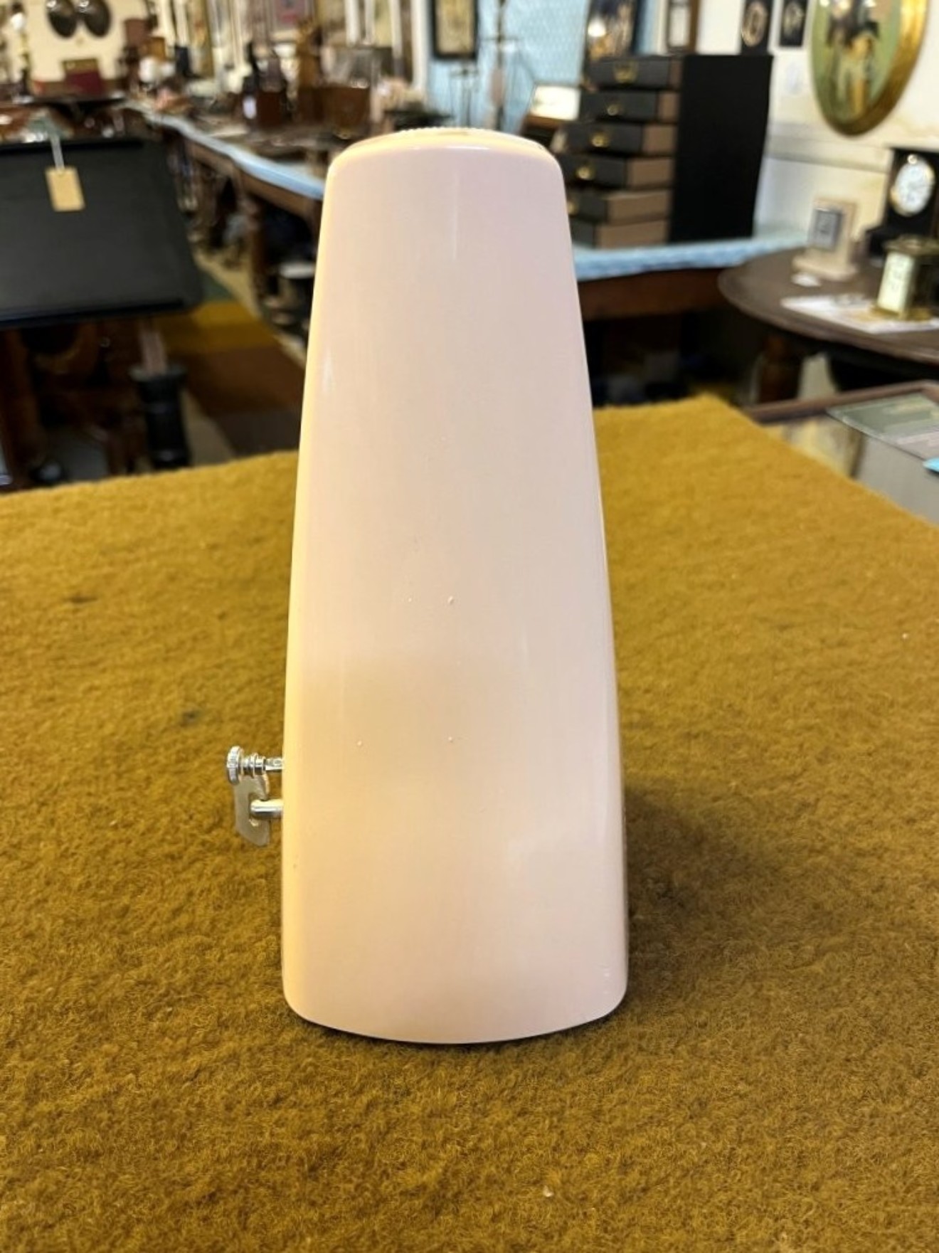 Vintage Pearl Pink Bakelite Metronome