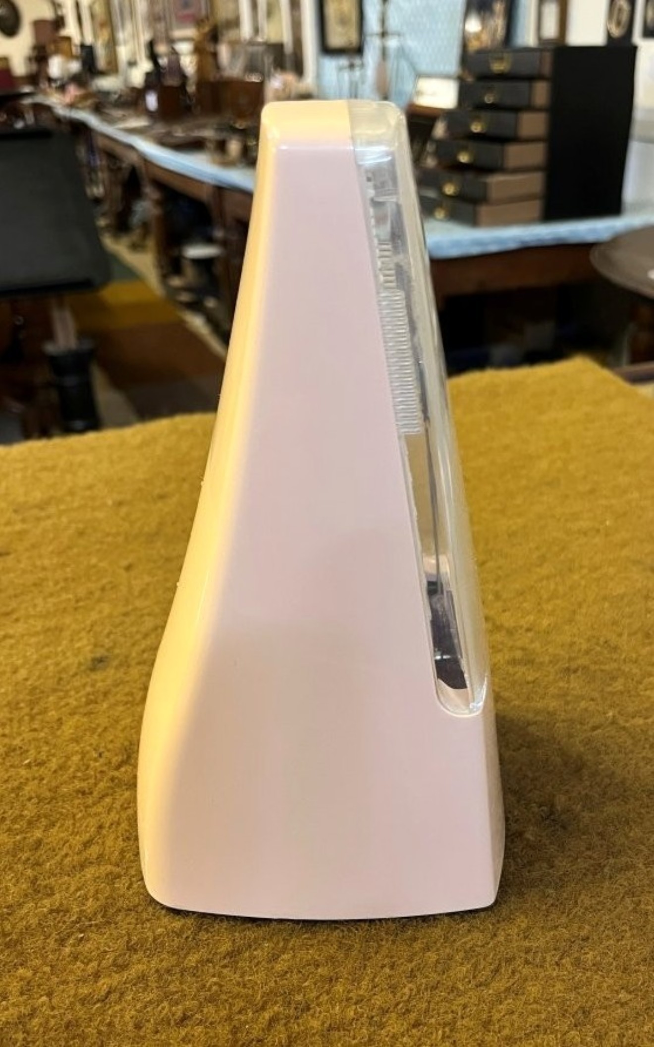 Vintage Pearl Pink Bakelite Metronome