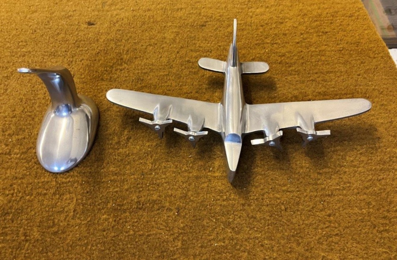 Art Deco Style Desktop Model Seaplane Flying Boat