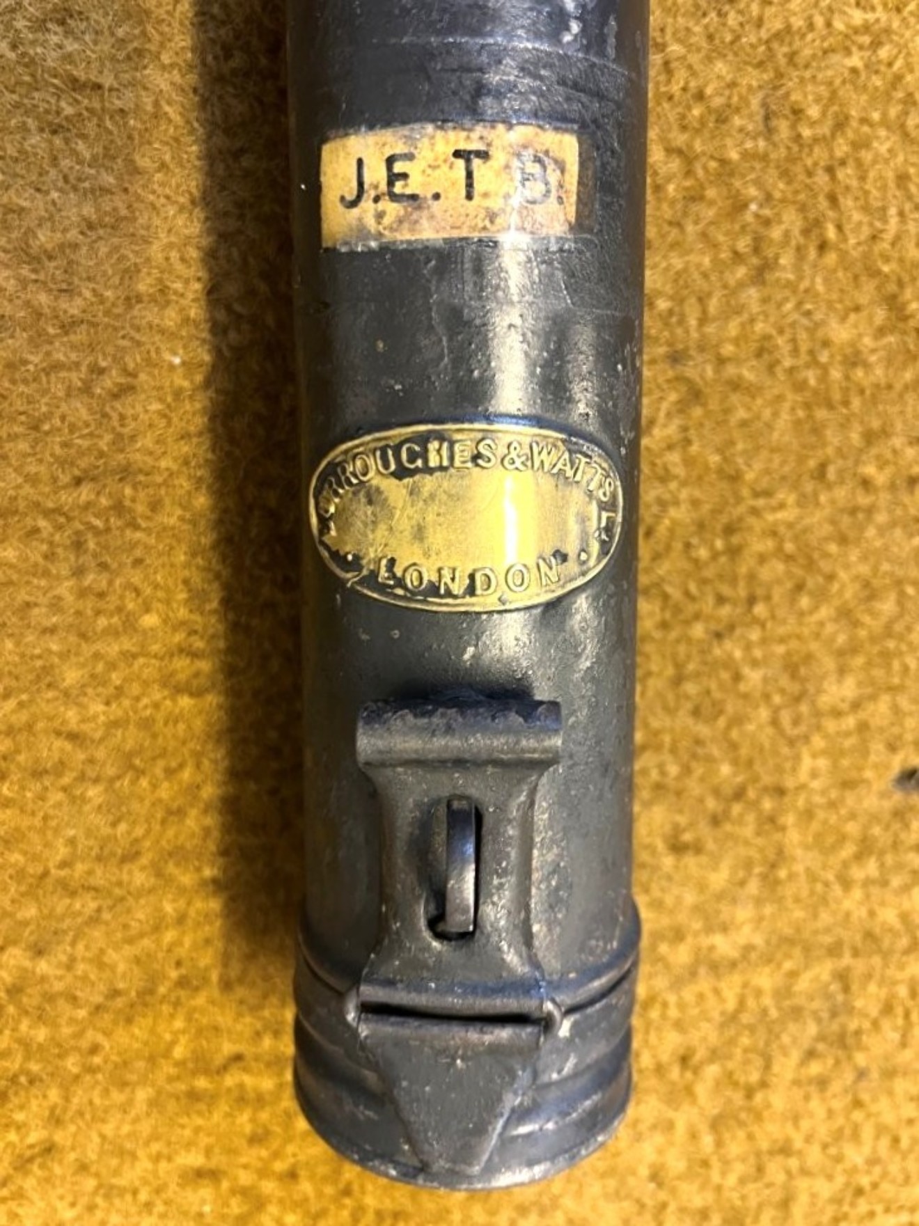 Vintage Burroughes & Watts Ltd London Snooker Cue Holder
