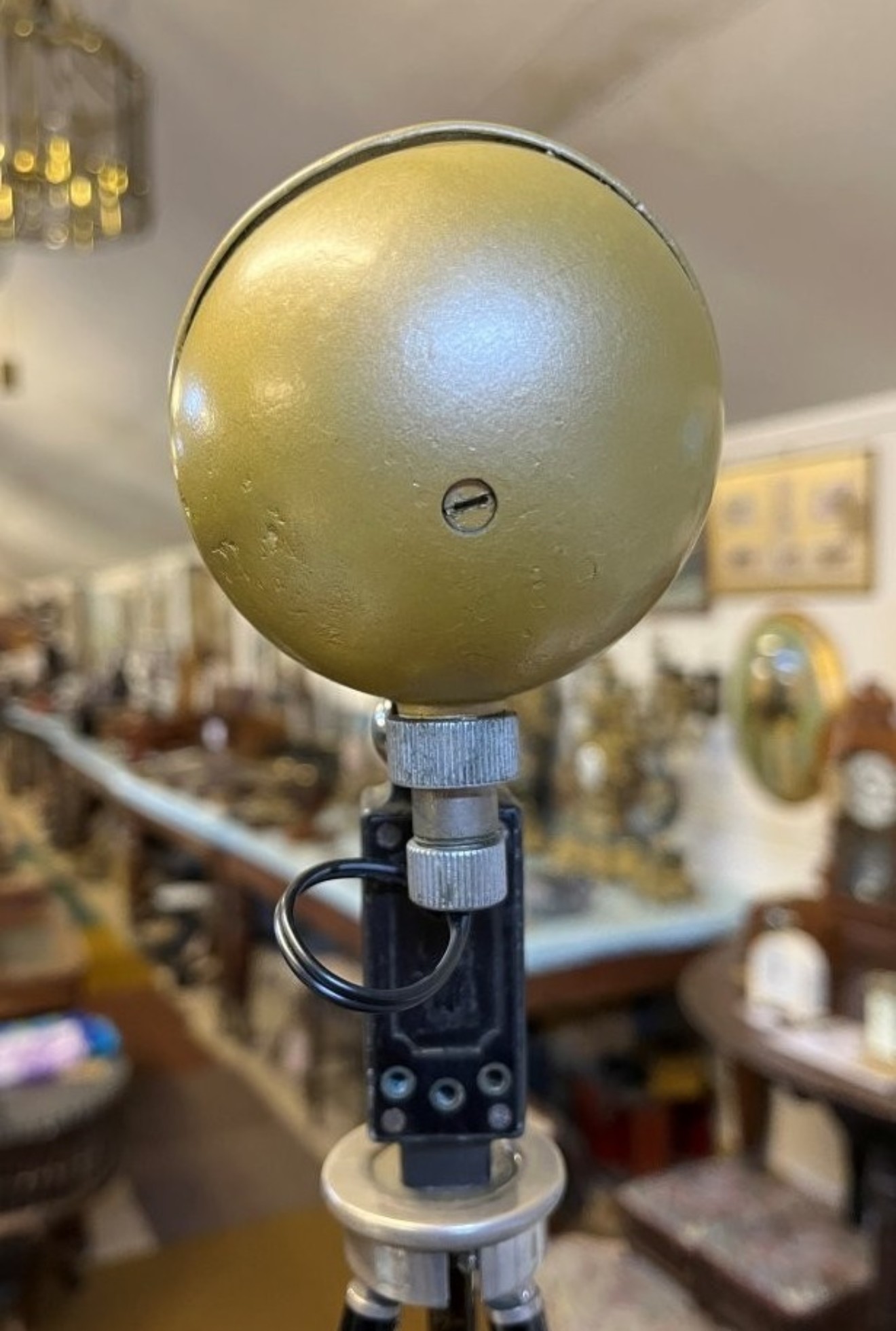 Vintage Grampian DPI Moving Coil Microphone on Extendable Tripod