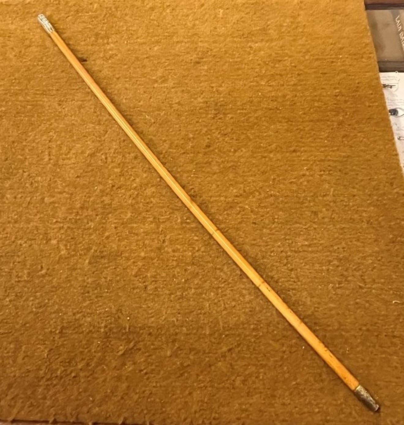 Vintage Royal Marines Bamboo Swagger Stick