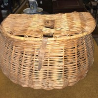 Vintage Fishing Creel Basket