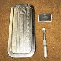Rolls Safety Razor In Box with Sharpening Stone and Strop
