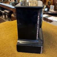 Antique Slate and Marble Mantel Clock