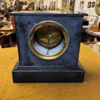 Antique Slate and Marble Mantel Clock