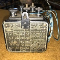 Vintage Telephone Line Tester GEC FG 329632A in Leather Case