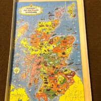 Vintage "Victory" Plywood Jigsaw Puzzle of Industrial Life in Scotland
