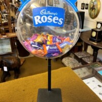 Vintage Cadburys Roses Chocolates Counter Top Advertising Display