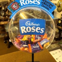 Vintage Cadburys Roses Chocolates Counter Top Advertising Display