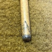 Antique E.J.Riley Ltd Accrington One Piece Snooker Cue