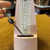 Vintage Pearl Pink Bakelite Metronome