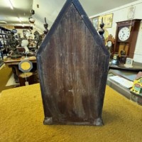 Victorian Sharp Gothic Steeple Mantel Clock with Alarm by Jerome & Co New Haven USA