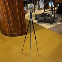 Vintage Grampian DPI Moving Coil Microphone on Extendable Tripod