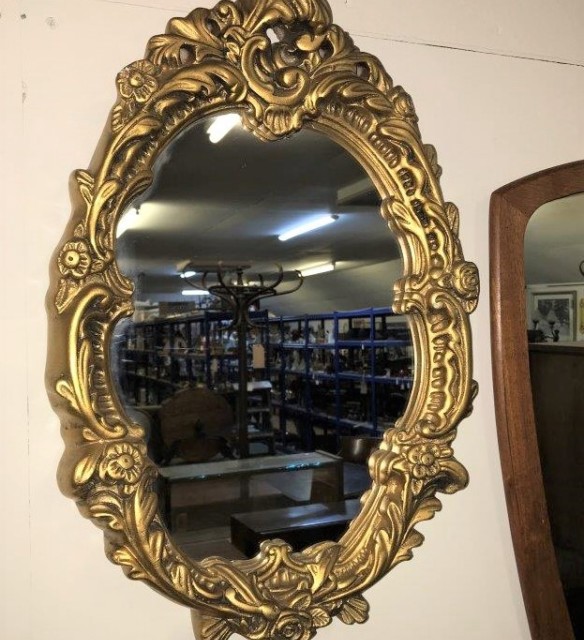 Vintage Gilt Frame Wall Mirror