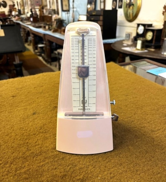 Vintage Pearl Pink Bakelite Metronome