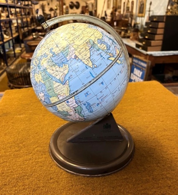 Vintage Chad Valley 7" World Globe